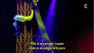 Lady Gaga  Hair Live At Taratata HD  Subtitulado 2011 [upl. by Ojoj295]