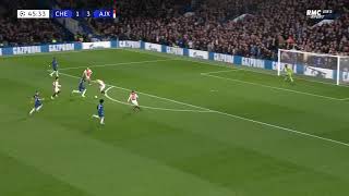 Kurt Zouma vs Ajax Zouma try to make Hazard [upl. by Terryl]