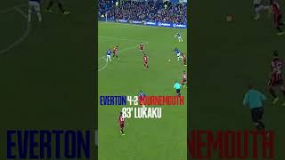 Ninegoal thriller Lukaku scores FOUR against Bournemouth 🔥 shorts premierleague goals [upl. by Zondra]