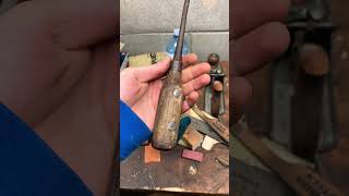 My favourite screwdrivers😎 restoration vintage tools antique diy wood steel manufacturing [upl. by Llertnahs]