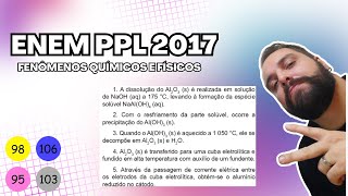 ENEM PPL 2017  A bauxita composta por cerca de 50 de Al2O3 é o mais importante minério [upl. by Gildas]