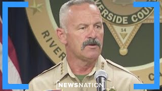 California sheriff gives update on Trump rally arrest  NewsNation Now [upl. by Nyrat175]