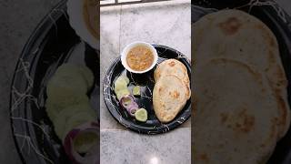 Naan Paratha Plate foodart shortsfeed breakfast [upl. by Aydin]