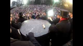 Groundhog Day 2013 Inner Circle View Hat Cam [upl. by Wurtz]