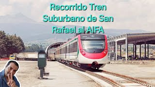 Avance Tren Suburbano AIFA 25 de Agost [upl. by Laius]