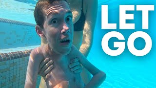 Will He Sink or Swim  Mexico Trip Part 2 [upl. by Nauqes]