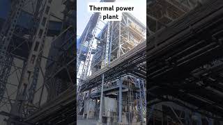 Thermal power plant boiler section  shorts boiler thermalpowerplant mechanicalengineering [upl. by Pressey]