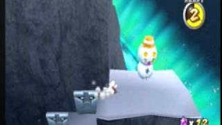 Super Mario Galaxy  Walkthrough  Part 90 quotDer geheime Stern in der EisvulkanGalaxiequot [upl. by Anwahsad430]