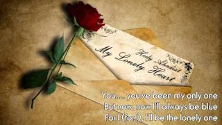 My Lonely Heart With Lyrics [upl. by Eliathan]