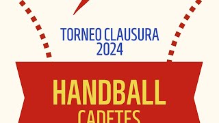 REGATAS VS TUPUNGATO CADETES TORNEO CLAUSURA2024 1TIEMPO [upl. by Stochmal]