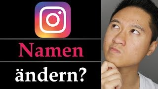 Wie kann ich bei Instagram den Namen ändern  Instagram für Einsteiger [upl. by Whitebook]