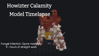 Howitzer Model Timelapse [upl. by Nive482]