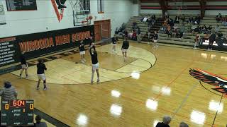 Viroqua High School vs richland center Mens JV Basketball [upl. by Ehcropal]