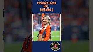 NFL pronósticos semana 6 parte 3 nfl dallas football chicago texas mexico losangeles newyork [upl. by Yrtsed]