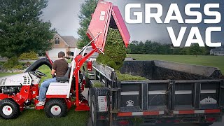 Lawn Grass Vacuum  Ventrac RV602 Simple Start [upl. by Eloise]