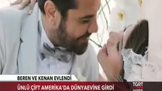 Beren Saat ve Kenan Doğulunun Masal Gibi Dügünü [upl. by Nam]