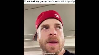 When a parking garage becomes a musical garage😂 [upl. by Sanjay]