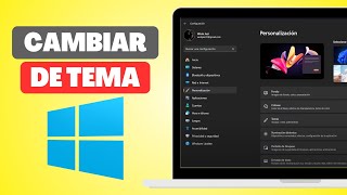 Cómo CAMBIAR TEMA en WINDOWS 11  FÁCIL y RÁPIDO [upl. by Madi]