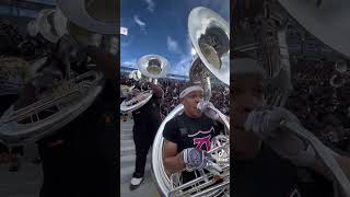 Alabama State Sousaphone Section Silver Bullets  Echoes [upl. by Lisk643]