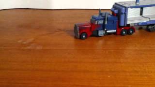 Transformers Dark Of The Moon Cyberverse Autobots Driving StopMotion [upl. by Dacia154]