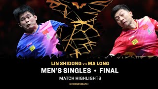 Lin Shidong vs Ma Long  MS F  China Smash 2024 [upl. by Renba522]