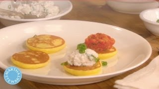 How to Make Potato Blinis  Meatless Monday  Martha Stewart [upl. by Caiaphas600]