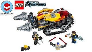 Lego Ultra Agents 70168 Drillex Diamond Job Speed Build [upl. by Lorrayne]