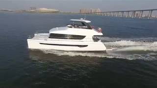 ITAC Marine 54 Power Catamaran  Sea Trial [upl. by Light]