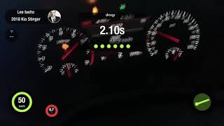 600WHP Kia Stinger Acceleration Video [upl. by Lombardi]