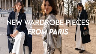 WHAT I PURCHASED IN PARIS  New Wardrobe Pieces For Autumn [upl. by Homovec239]