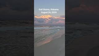 Gulf Shores Alabama Sunrise 82424 gulfshores alabamabeaches gulfshoresalabama gulfcoast beach [upl. by Chadwick]