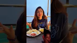 Miss verma is with megha Choubey foodie meggie food streetfood momo momolovers hindisong [upl. by Ayot]