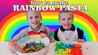 Family Fun Pack Cooking Rainbow Pasta [upl. by Yboj57]