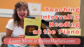 Teaching Intervallic Reading at the Piano [upl. by Tirma573]