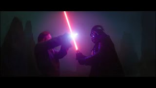 Darth Vader vs Obi Wan Kenobi All Fights Episode 3 amp 6 4K HD [upl. by Kerat]