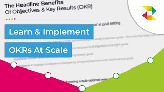 Implement OKR Objective amp Key Results At Scale  OKR Learning Made Easier [upl. by Atims]