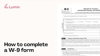 How to fill out and complete tax form W9  Tax 2024 [upl. by Anilorac596]