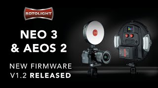 How to install and whats new in Rotolight NEO 3 and AEOS 2 firmware update V12 June 2022 [upl. by Esten814]