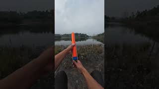 DIY slingshot👍fishing slingshot rubber outdoors hunting shoot diy shorts pyp [upl. by Psyche272]