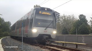 RET metro Hoekse Lijn langs de baan naar Hoek van Holland Haven [upl. by Daven]