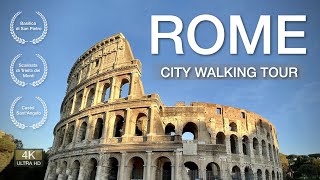 Rome  Walking Tour  4K 60fps 🎧 Italy [upl. by Dyob]