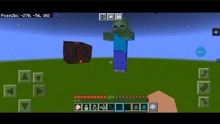 giant zombie vs ghasther and wither Boss engender mod in mcpe review 120 [upl. by Noseaj324]