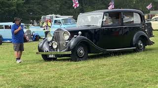 Classic car ring parade Cromford steam rally 382024 [upl. by Iruahs]