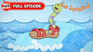 Letter S 🖍️  Get Squiggling Letters  Full Episode [upl. by Tahp574]