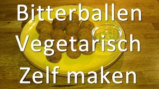 Vegetarische bitterballen  Recept  Zelf maken [upl. by Sydney]