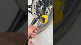 Bike Alert Lock 🔒 খুবই কাজের জিনিস 🤯 bike কিছুটা হলেই সেইফ রাখা যায় 🔥🔥 [upl. by Anilef]