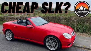 I BOUGHT A CHEAP MERCEDES SLK [upl. by Grubman]