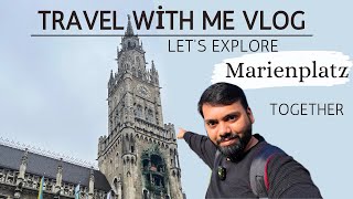 Travel with me to Marienplatz in MunichGermany travel trending germanyteluguvlogs marienplatz [upl. by Kletter]