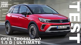 2021 Opel Crossland 15 D 120 PS Diesel Fahrbericht Test Review Kaufberatung Verbrauch Reichweite [upl. by Kaltman]