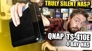 QNAP TS410E REALLY Silent NAS Review [upl. by Yllehs822]